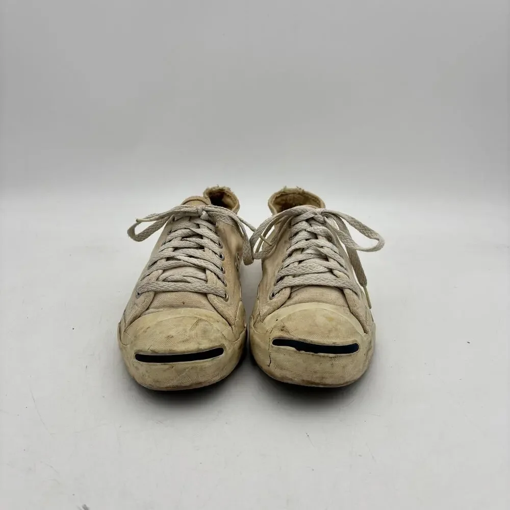 Vintage 90s Jack Purcell Shoes Sneakers Men's 7.5 USA Women's 9.5 Distressed - Picture 2 of 16